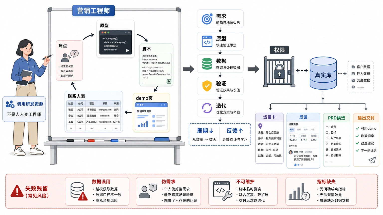 非工程师的变化：以前等研发，现在先做出一个验证