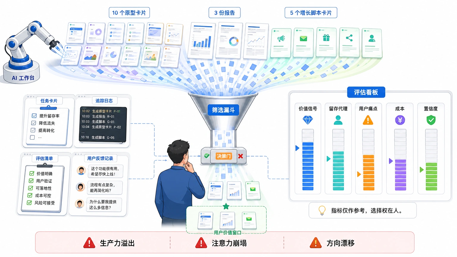当生产力不再稀缺，最稀缺的是判断什么值得做